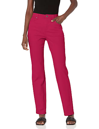 Gloria Vanderbilt Womens Amanda Classic High Rise Tapered Jean, Sparkling Raspberry, 14 Regular