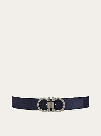 Saffiano Leather Belt Black 1-1/8" Men's belts Thin