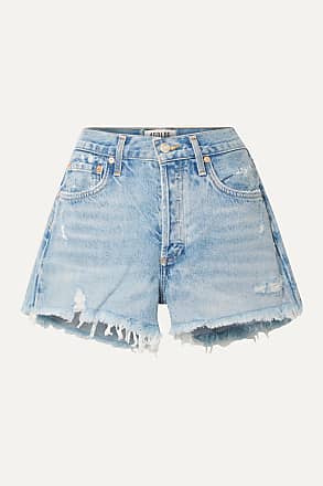 Mode Shorts en jean Pantalons courts Hot Kiss Short en jean bleu style d\u00e9contract\u00e9 