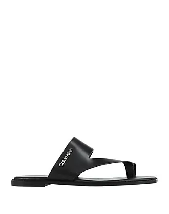 MEGA SALECalvin Klein Men CMHALLEY-Z Smooth Halley Flip Flop Black Sandal  | Black sandals, Shop sandals, Calvin klein men