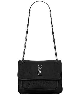 Sac porté épaule en cuir à surpiqûres Gaby SAINT LAURENT pour