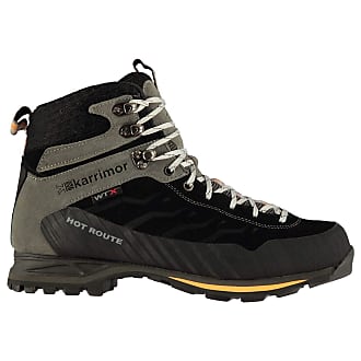 Mens Karrimor Hot Route Mid Walking Boots Lace Up Waterproof New 