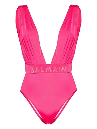 CALVIN KLEIN Scoop Back One Piece Swimsuit - Hot Pink