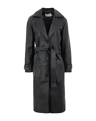 BURBERRY Double-breasted belted faux fur-trimmed cotton-blend shell trench  coat