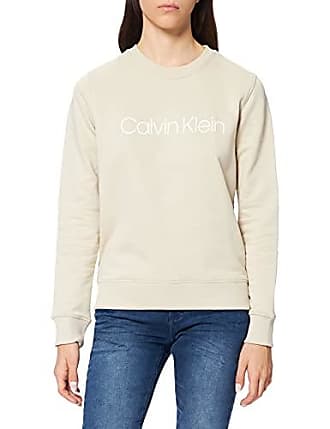 Calvin Klein Pullover DAMEN Pullovers & Sweatshirts Pailletten Rabatt 76 % Grau S 
