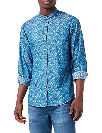 Herren Bekleidung Hemden Business Hemden BOSS by HUGO BOSS Baumwolle Slim-Fit Business-Hemd aus Baumwoll-Popeline in Blau für Herren 