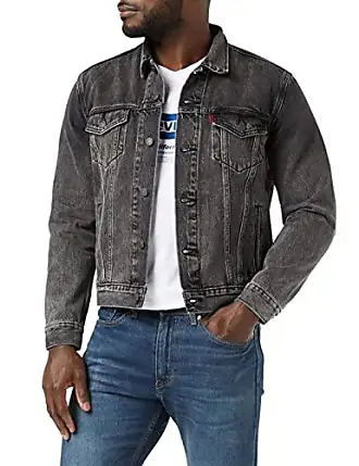 Veste levi's trucker online cuir homme