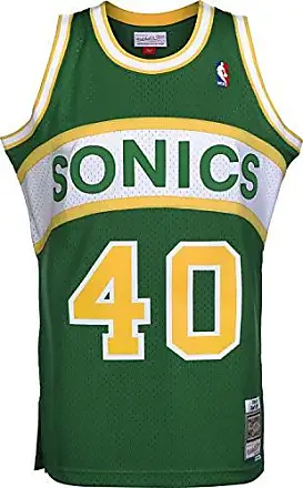 Maillot NBA Mitchell & Ness Shawn Kemp Sonics vert