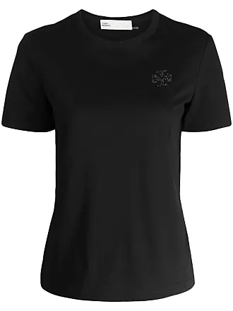 Tory Burch embossed-logo Cotton T-shirt - Farfetch