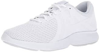 all white nike trainers