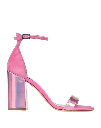 Super Glam 100 embellished PVC and lamé sandals