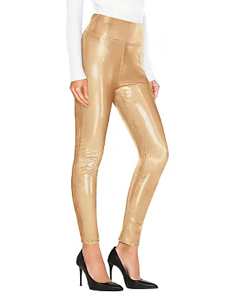 Other Jessica Simpson Faux Leather Ponte Knit Leggings Womens M