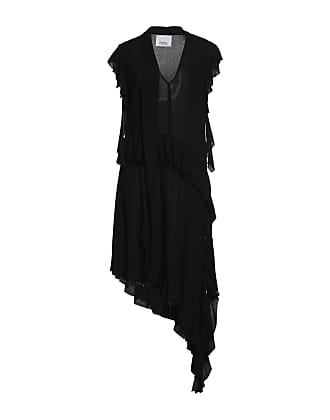 Femme Vêtements Robes Robes de jour et casual Robe midi Erika Cavallini Semi Couture en coloris Noir 