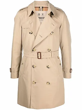 VETEMENTS double-breasted trench coat - Neutrals