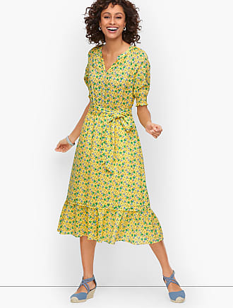 talbots lemon dress