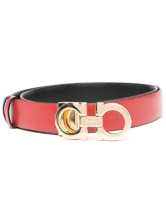 Off-White Arrow Reversible Belt 25 - Female - Calf Leather - 75 - Red