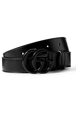 Gucci white hot sale belt mens