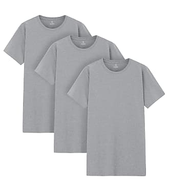 Crew Neck LAPASA Men's T-Shirts 100% Cotton 3 Pack Essential Tees Energetic Colourful M34 Short Sleeve