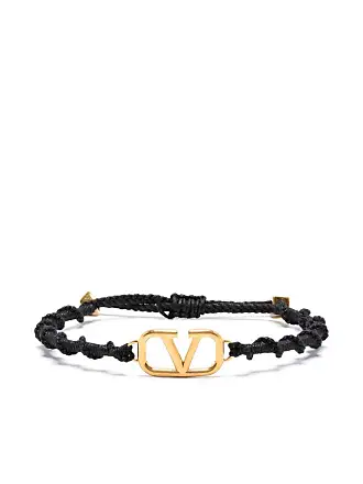 Valentino Garavani Triple Crystal VLOGO Bracelet - Farfetch