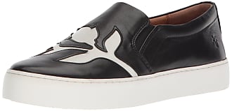 Frye Womens Lena Floral Slip On Sneaker, black, 5.5 M US