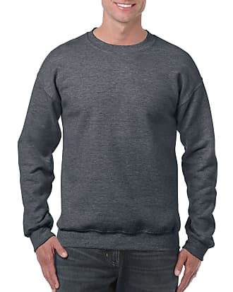 Gildan Men's Heavy Blend Crewneck Waistband Sweatshirt, Indigo Blue,  XXX-Large