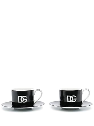 Dolce & Gabbana DG Print Reusable Coffee Cup - Black