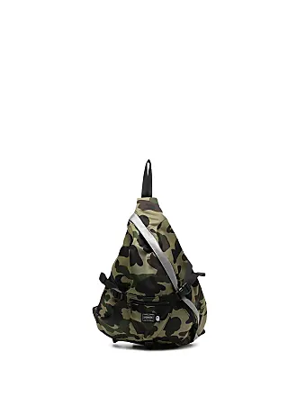 Bape, Bags, Aape By A Bathing Ape Leather Black Backpack