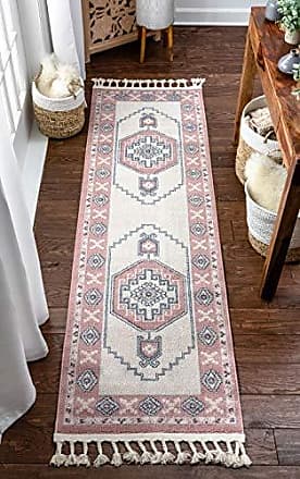 Well Woven Adeline Bohemian Vintage Medallion Soft Blush Runner