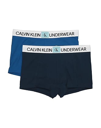 Calvin Klein Hip Brief in het Blauw voor heren Retroshorts Voor Heren Kleding voor voor Ondergoed voor Boxershorts 