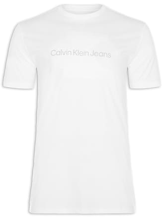 Camiseta Masculina Savage - Calvin Klein Jeans - Branco - Shop2gether