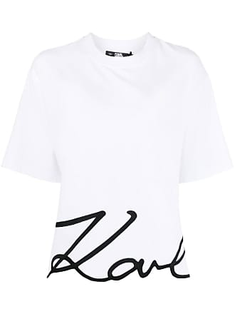 White Karl Lagerfeld T-Shirts: Shop up to −60%
