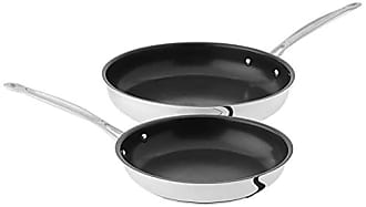 Cuisinart 722-30HNS Chef's Classic Open Skillet, Stainless Steel, 12