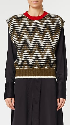 Moschino monogram-jacquard Crew Neck Jumper - Brown