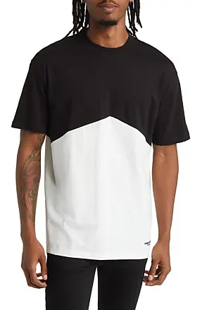 Armani Exchange Collegiate Logo Oversize Jersey T-Shirt in Off White