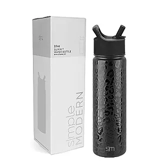 Simple Modern Ascent Water Bottle Straw Lid Vacuum Insulated Stainless  Steel Bottle