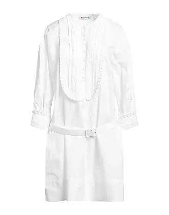 Ports 1961 ruffle-detail silk shirt - White