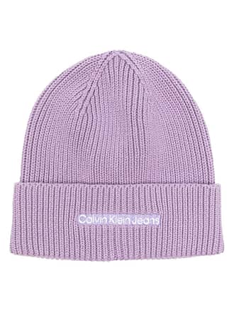 Calvin Klein Women's Soft Designer Everyday Essential Beanie Hat,  Aubergine, ONE Size at  Women's Clothing store