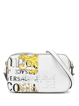 Buy Versace Jeans Couture Women Dark Brown Solid VJC Crossbody Bag With  Buckle & Chain Strap for Women Online