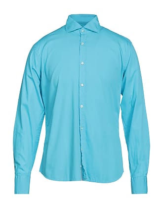 Indochino Men's Custom Kyre Animal Print Blue Shirt | 100% Cotton