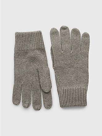 Zero Gebreide handschoenen lichtgrijs-zwart volledige print casual uitstraling Accessoires Handschoenen Gebreide handschoenen 