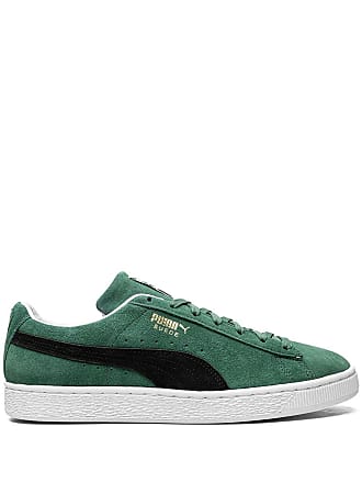 Puma Suede NYC Women's Sneakers, Green Fog/White/Sand Dune, 7