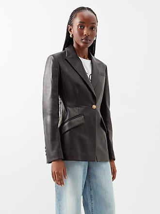 NWT Louis Vuitton Women's gray Cashmere Silk, lamb leather Shirt size  M