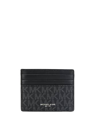 Shop Michael Kors 2022-23FW Plain Leather Folding Wallet Outlet