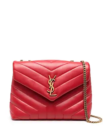 YSL Red Leather Large Matelasse Chain Shoulder Bag at 1stDibs  red ysl bag  with gold chain, ysl red bag gold chain, ysl red leather bag