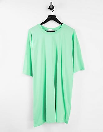 Asos oversized t-shirt dress in apple green