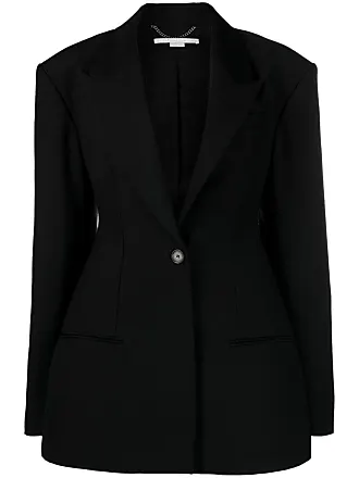 Stella McCartney shawl-lapel single-breasted blazer - Black