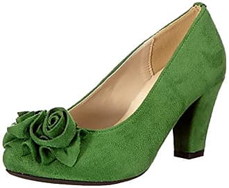 Hirschkogel Escarpins classiques  vert style d\u00e9contract\u00e9 Chaussures Escarpins 