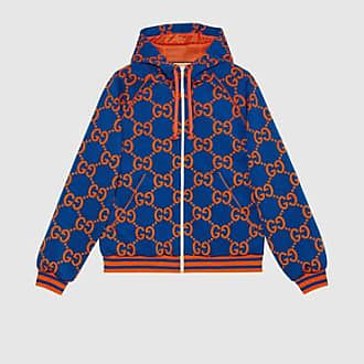 Gucci - GG-pattern Canvas Bomber Jacket - Men - Viscose/Polyamide/Cotton/Wool/Polyamide/Spandex/Elastane/Polyester - 46 - White
