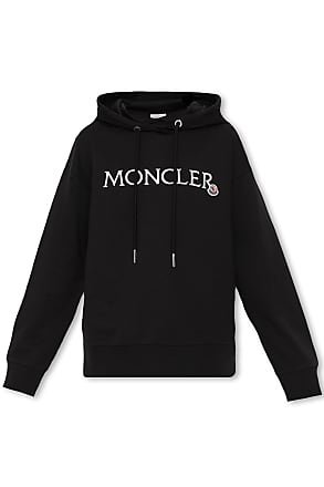 MONCLER, Logo Badge Virgin Wool Blend Knit Drawstring Hoodie, Men