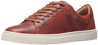 Frye Womens Ivy Low Lace Sneaker, Cognac, 5.5